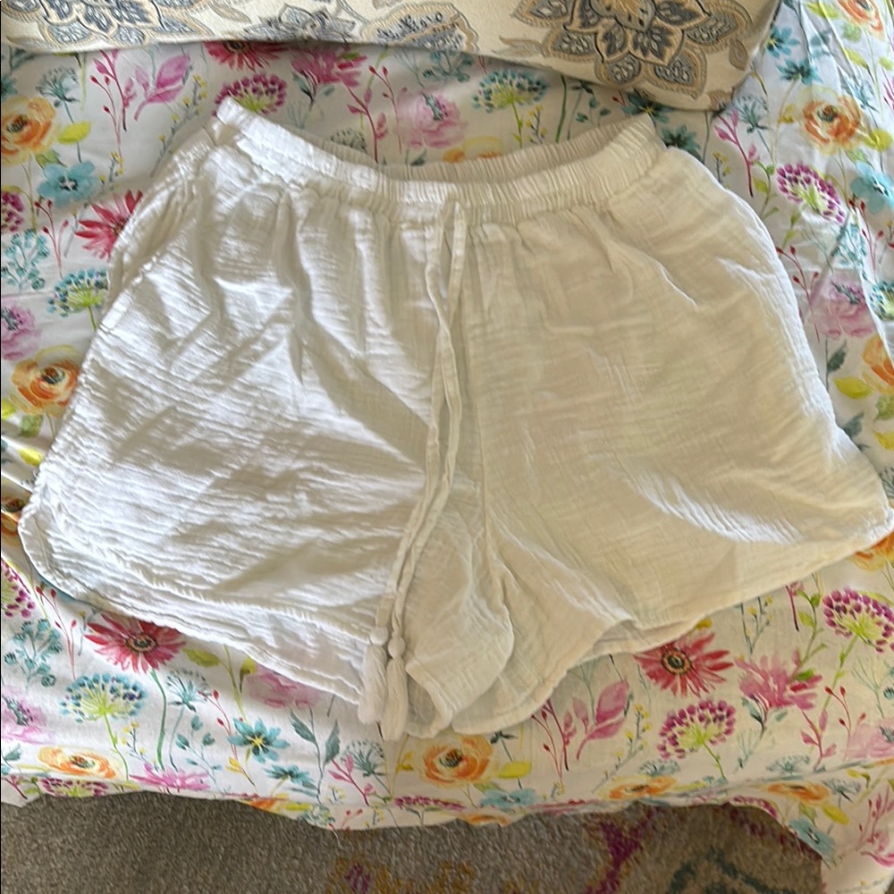 Japna Sleewear shorts with pockets white medium - Picture 1 of 1